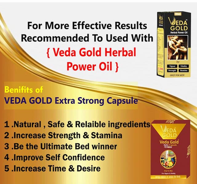 Veda Gold Extra Strong Capsule