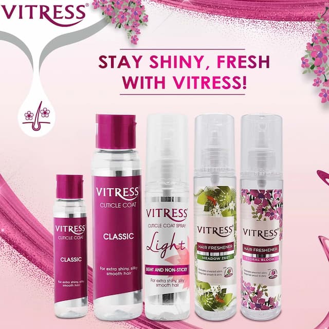 Vitress Hair Freshener Floral Bloom Hair Spray - 100ml