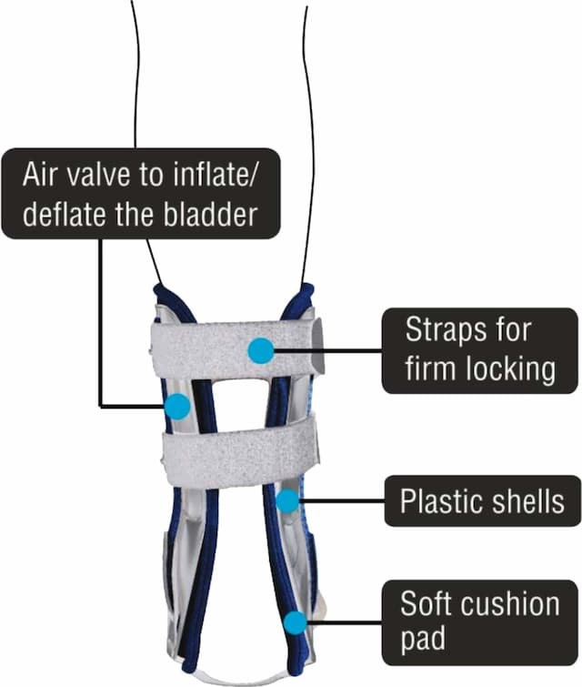Vissco Air Ankle Stirrup Brace - Universal