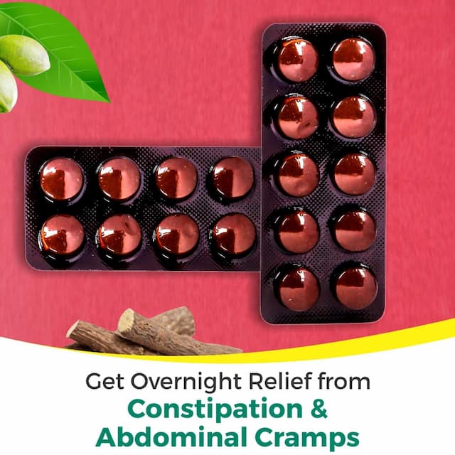 Dr. Morepen Kabz Dur Tablets Ayurvedic Constipation Relief Medicine - 10 Tablets
