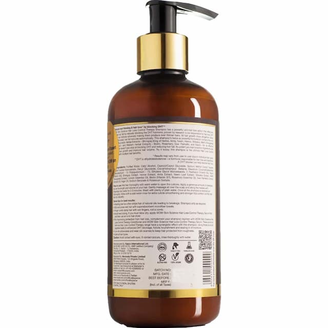 Wow Skin Science Hair Loss Control Therapy Shampoo 300 Ml