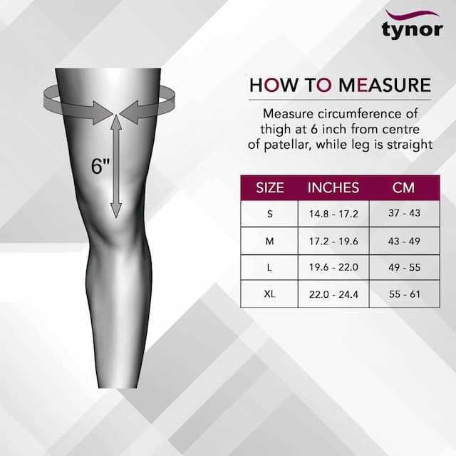 Tynor D-23 Knee Cap Comfeel Pair Size Small