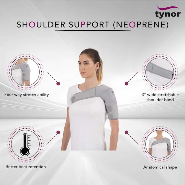 Tynor J 14 Shoulder Support Neoprene Size Spl