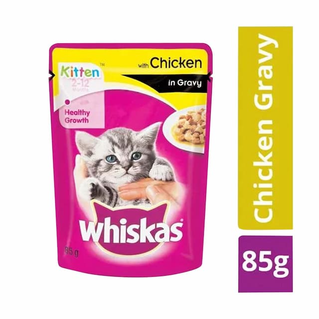 Whiskas Kitten Chicken 85 Gm