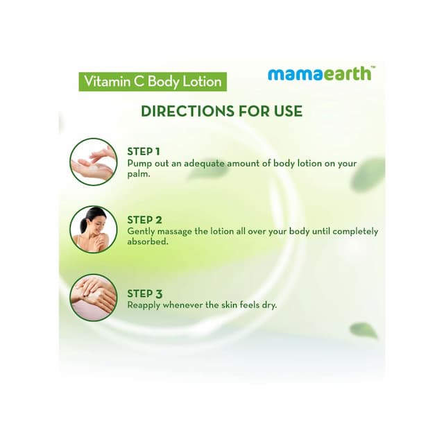 Mamaearth Vitamin C Body Lotion With Vitamin C & Honey For Radiant Skin 400 Ml
