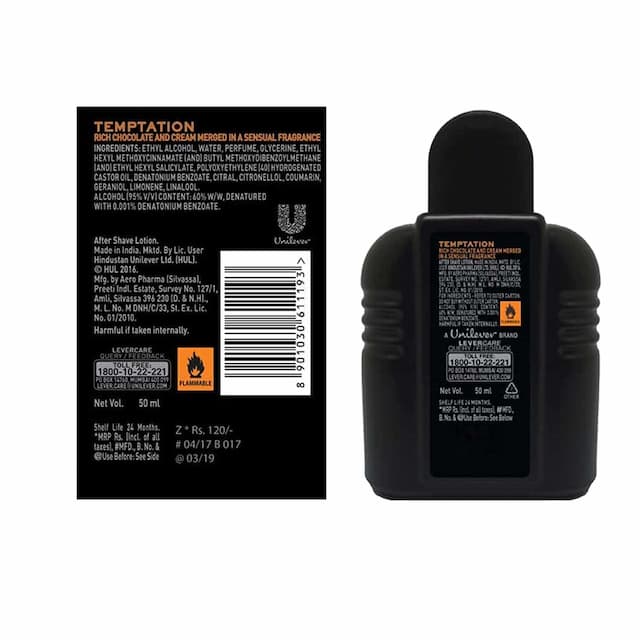 Axe Signature Dark Temptation After Shave Lotion 50 Ml