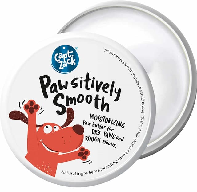 Captain Zack Pawsitively Smooth Paw Butter Moisturizer For Dogs, 100 Gm