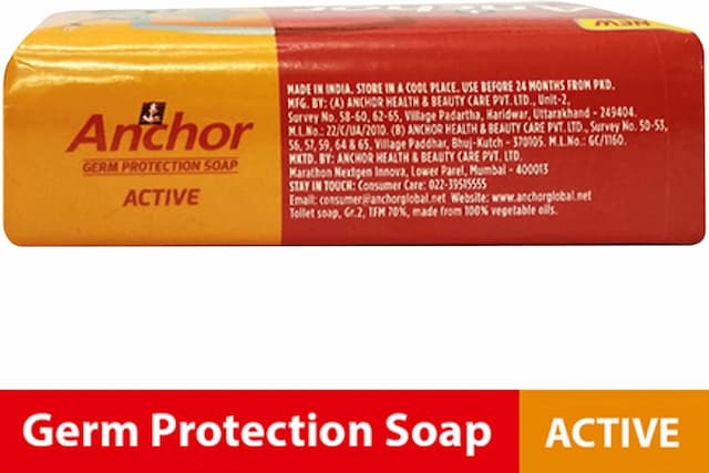 Anchor Germ Protection Soap (Active) 125gmx4