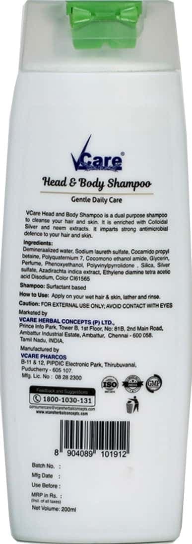 Vcare Head And Body Shampoo - 200ml