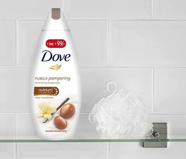 Dove Shea Butter And Warm Vanilla Body Wash - 190 Ml