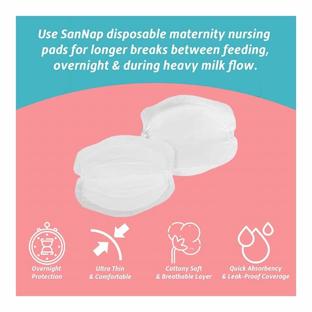 Sannap Disposable Breast Pads 12