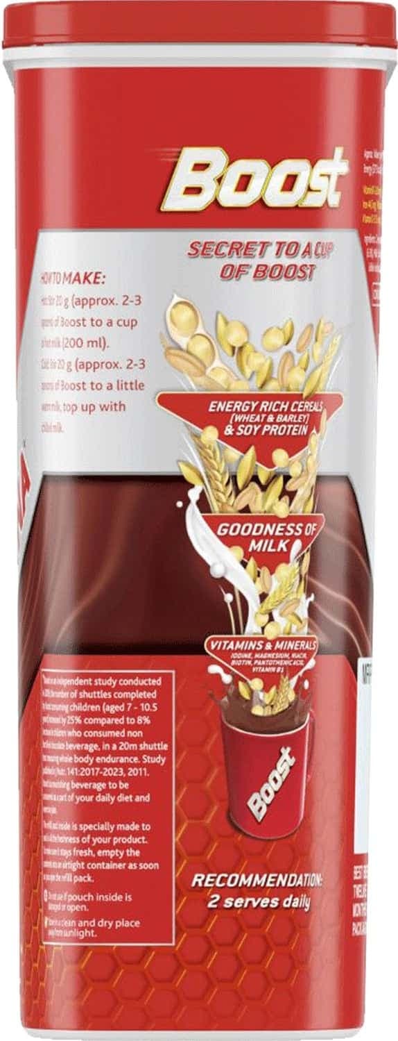 Boost Energy & Nutrition Drink Container 1 Kg (500 G X 2)