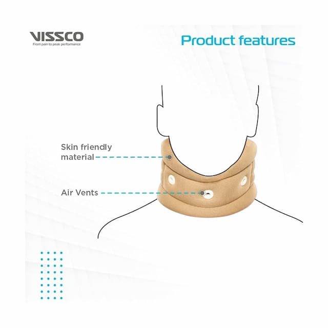 Vissco Core Cervical Collar Without Chin Support Small