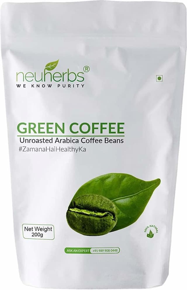 Neuherbs Green Coffee Beans Sachet Of 200 G