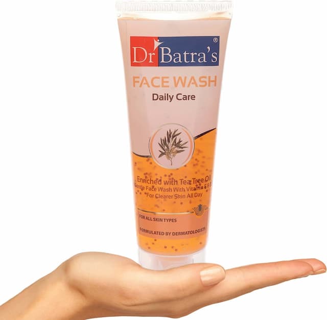 Dr Batra'S Face Wash Daily Care Enriched With Tea Tree Oil - 100 Gm