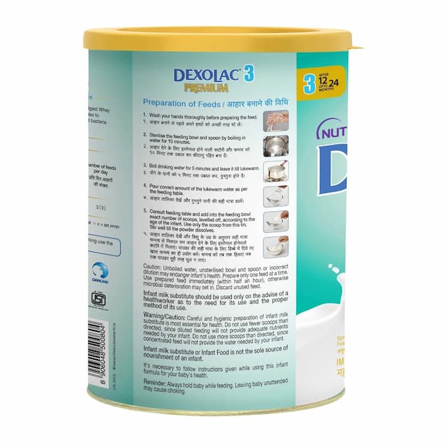 Dexolac Premium 3 Powder 500 Gm