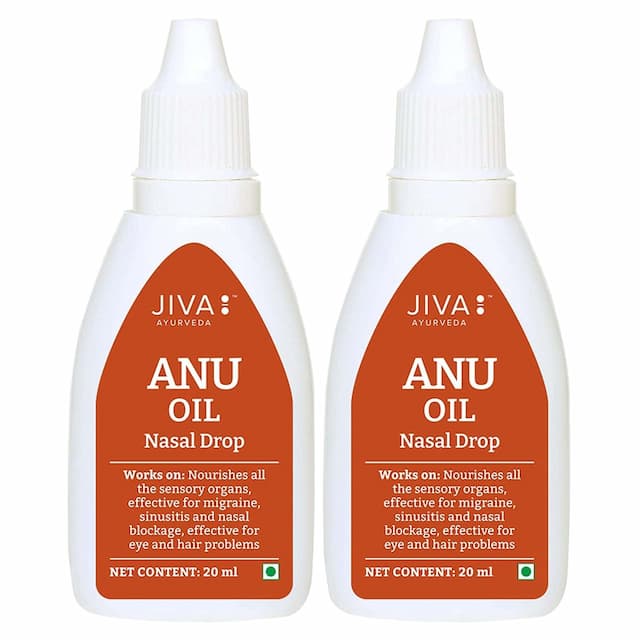 Jiva Anu Oil Nasal Drops 20 Ml