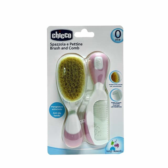 Chicco Brush And Comb (Pink)