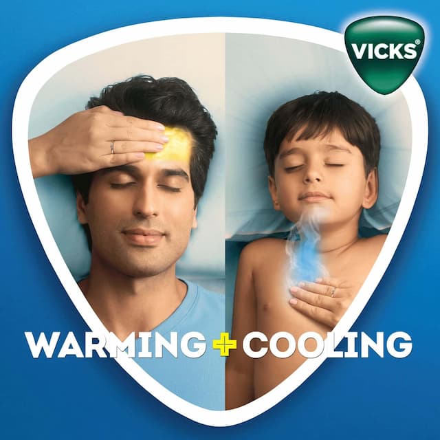 Vicks Vaporub Xtra Strong 25 Ml,Relief From Cold, Cough, Headache And Body Pain