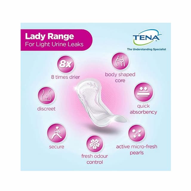 Tena Lady Extra Pad Pack Of 10
