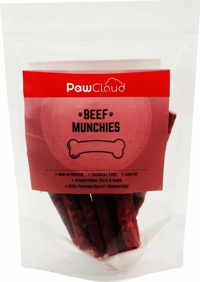 Pawcloud Beef Munchies Sticks Dog Treat 400 Gm