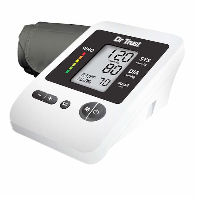 Dr Trust Bp Monitor Silver Line