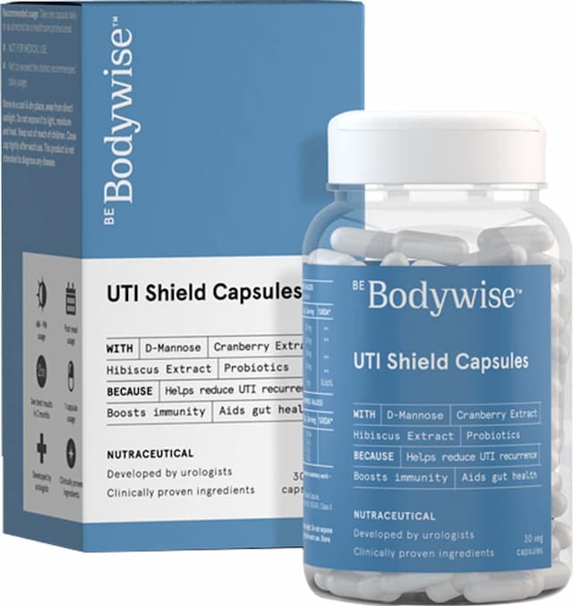 Bodywise Uti Shield Capsules 30 Tablets