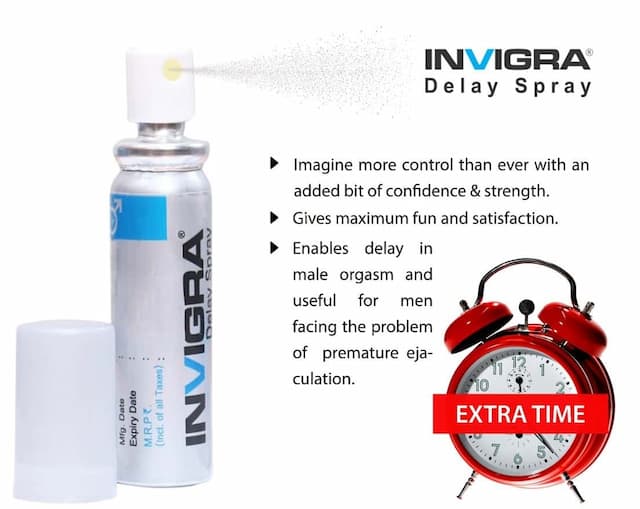Invigra Delay Spray For Men - 12g