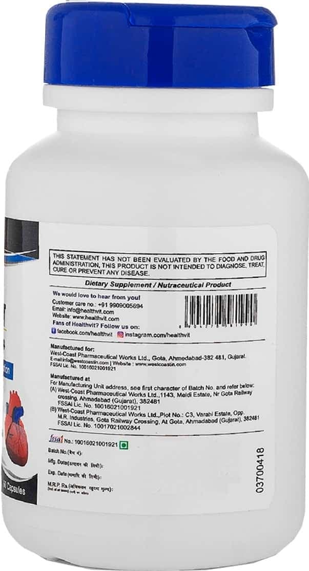 Healthvit High Absorption Co-Qvit Coenzyme Q10 - 200mg - 60 Capsules