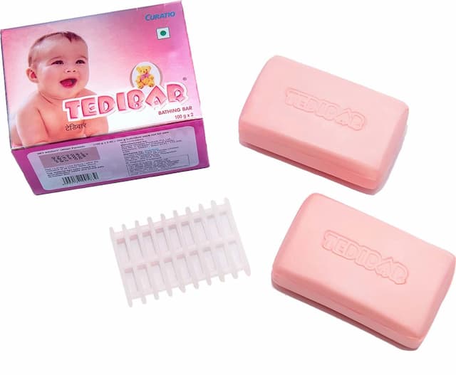 Tedibar Baby Soap Box Of 100 G X 2