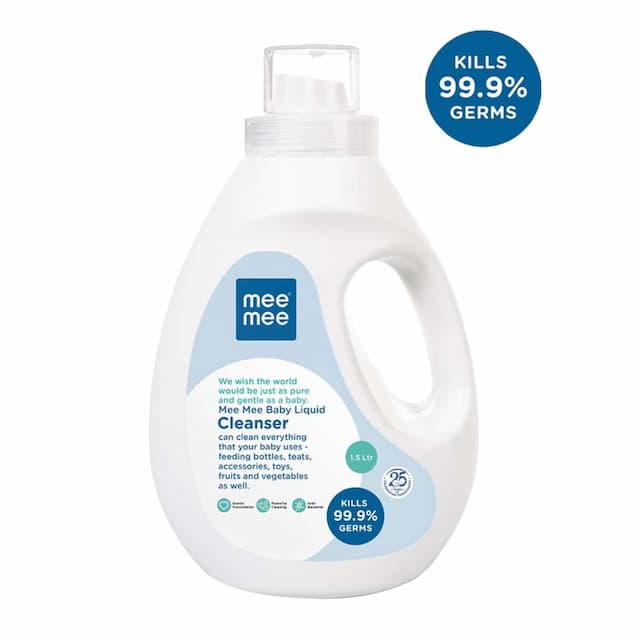 Mee Mee Anti-Bacterial Baby Cleanser 1. 5 Ltr