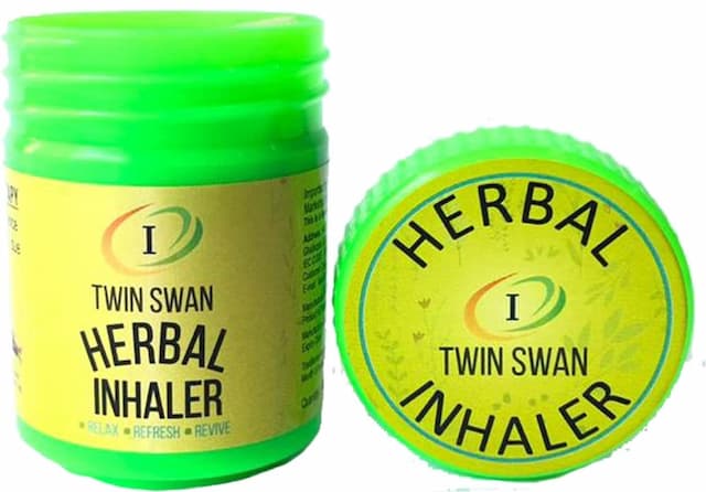 Twin Swan Herbal Inhaler Bottle Of 10 G