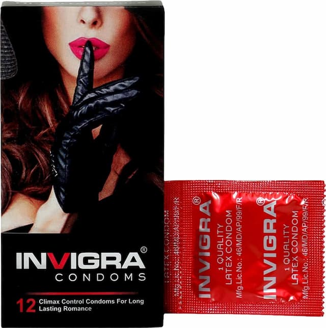 Invigra Hi Performance Condoms - 12 Condoms