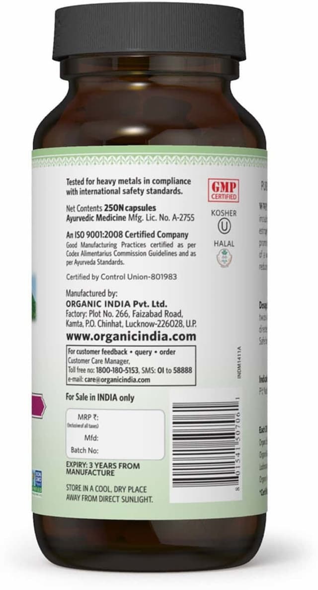 Organic India Wwb Capsule 250