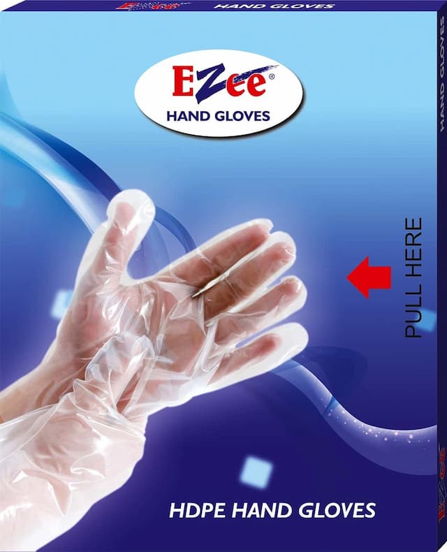 Ezee Disposable Medical Hand Gloves Packet Of 100