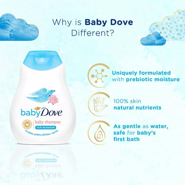 Baby Dove Rich Moisture Shampoo - 400 Ml