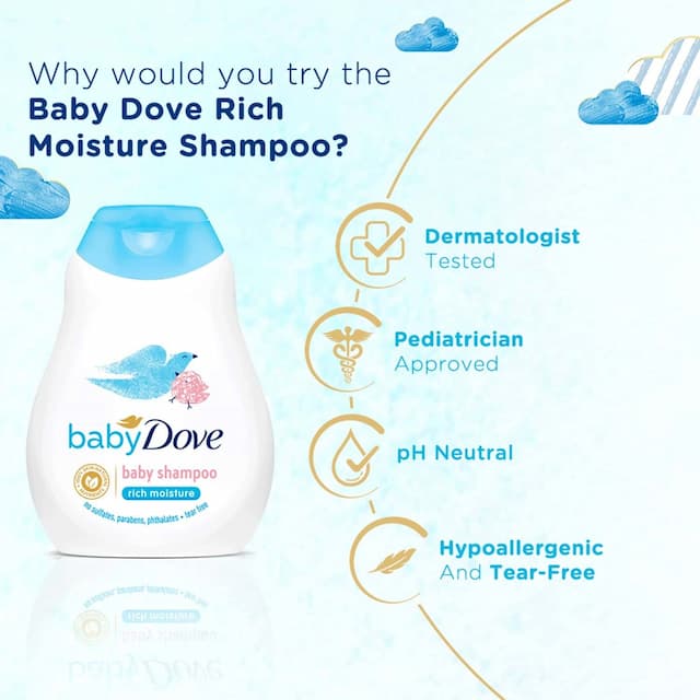 Baby Dove Rich Moisture Shampoo - 400 Ml