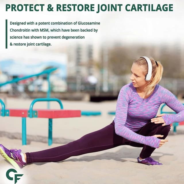 Carbamide Forte Joint Support Supplement| Glucosamine,Chondroitin 60 Tablets