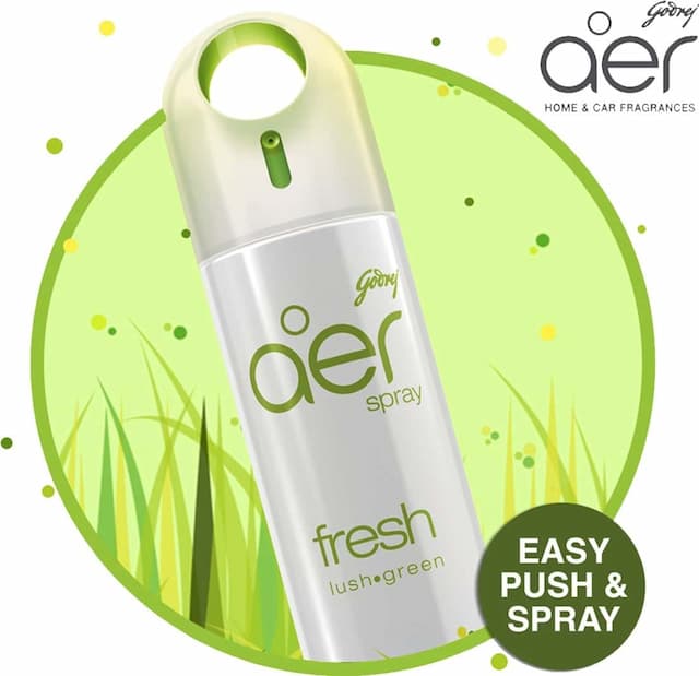 Godrej Aer Home Spray - Fresh Lush Green - 240ml