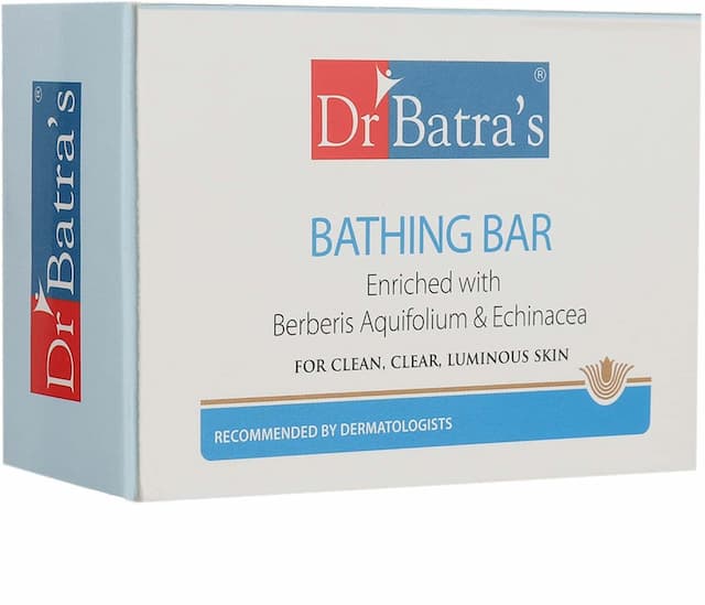 Dr Batra'S Bathing Bar Enriched With Berberis Aquifolium & Echinacea - 125 Gm