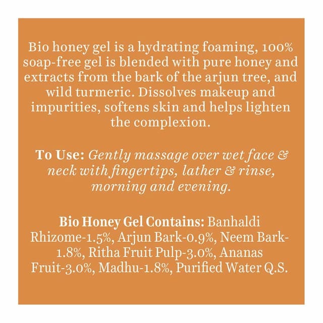 Biotique Honey Gel Refreshing Foaming Face Wash For All Skin Types 150 Ml