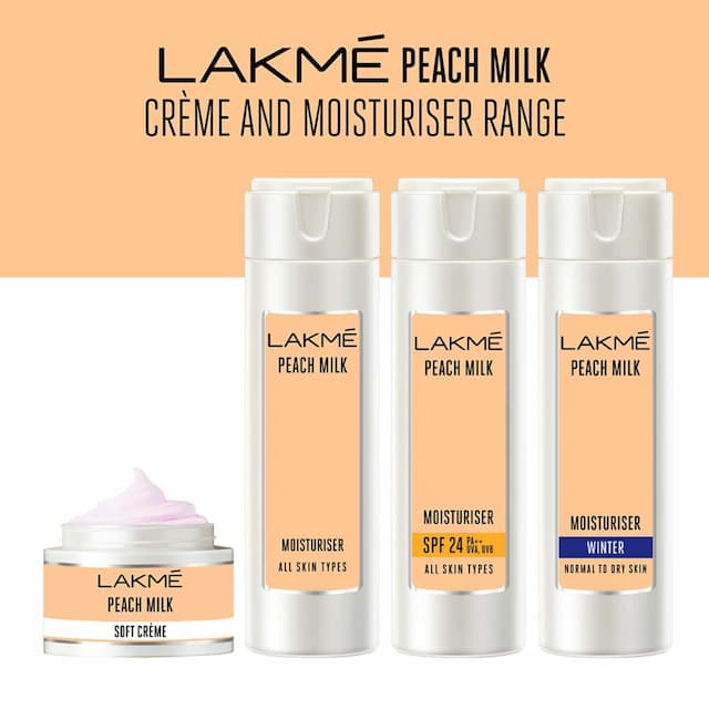 Lakme Peach Milk Moisturizer Body Lotion - 60 Ml