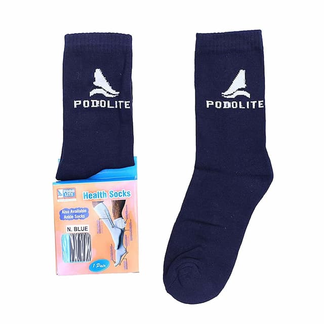 Podolite Diabetic Navy Blue Socks 1