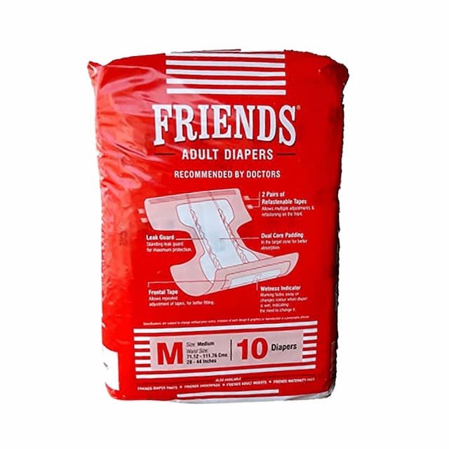 Friends Hospital Medium Adult Diapers
