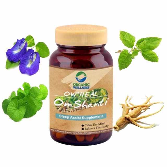 Organic Wellness Owheal Om Shanti Capsule 90