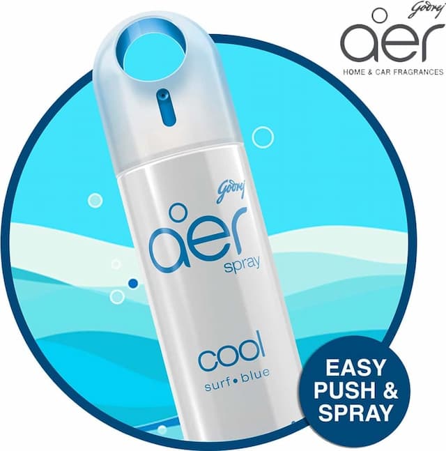 Godrej Aer Home Spray - Cool Surf Blue - 240ml
