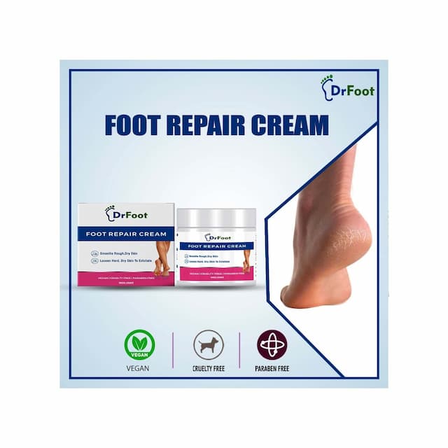 West Coast Dr Foot Foot Repair Cream, Foot Fungus, Dry Cracked Feet And Smelly Feet With Essential Oils - Tea Tree Oil, Antifungal Treatment Foot Repair - 100g