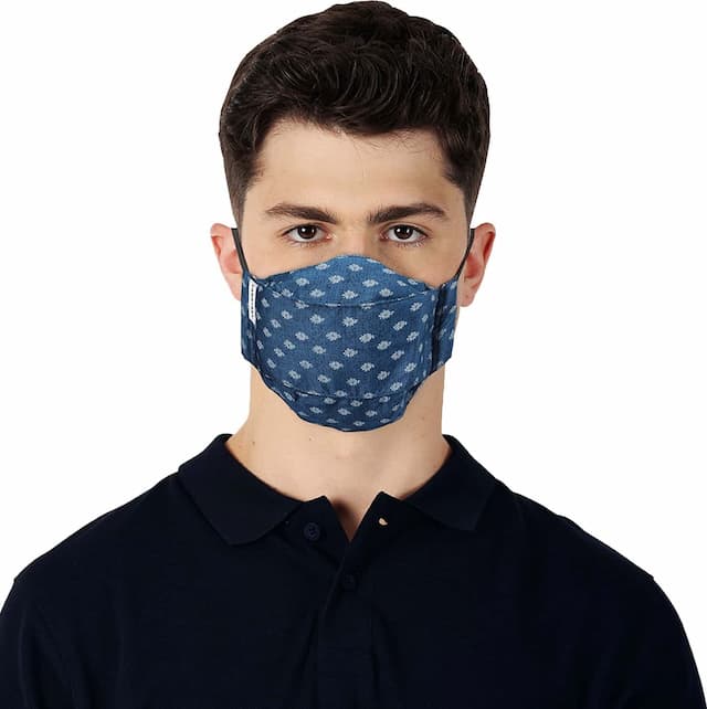 Carriall Adult Unisex 3 Layer Reusable,Washable Cotton Mask (Camsm048) Pack Of 3