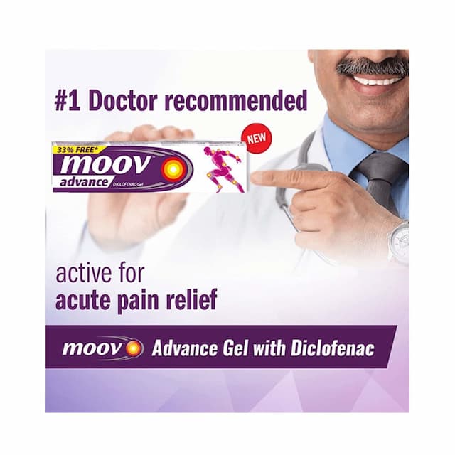 Moov Advance Diclofenac Gel 20 Gm