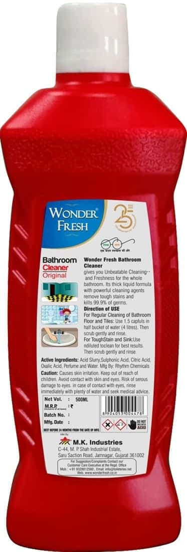 Wonder Fresh Bathroom Cleaner - 500 Ml